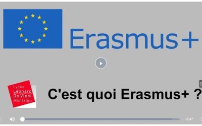 Vidéos Erasmus des étudiants partis en stage au printemps 2024